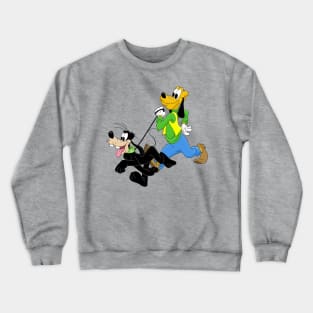 Goofy and Pluto Freaky Friday Crewneck Sweatshirt